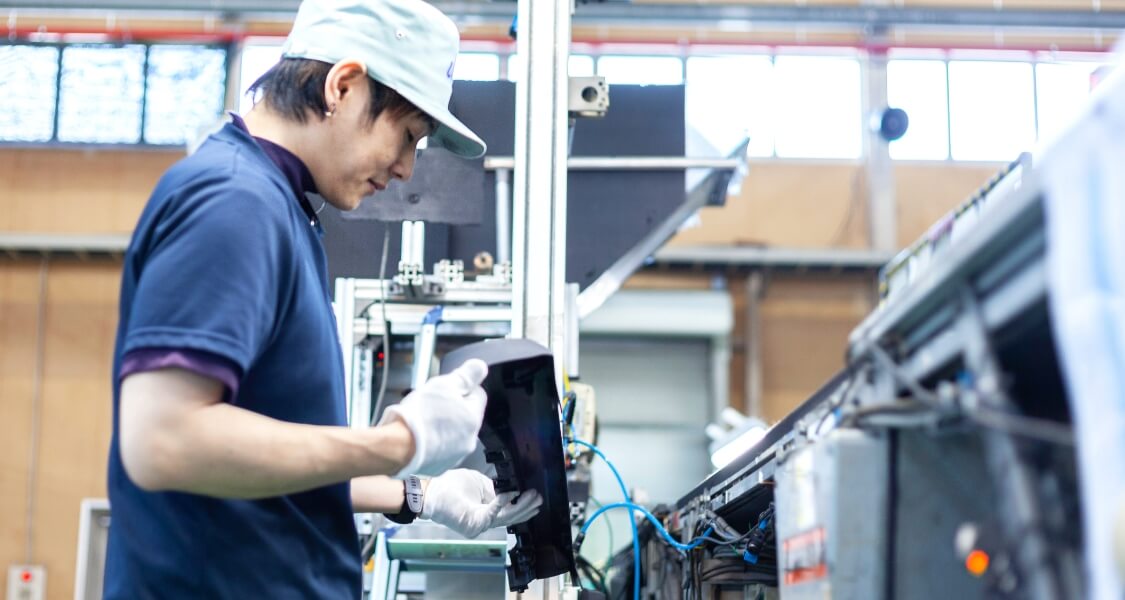 製造部門 作業風景