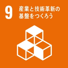 SDGsアイコン9 産業と技術革新の基盤を作ろう